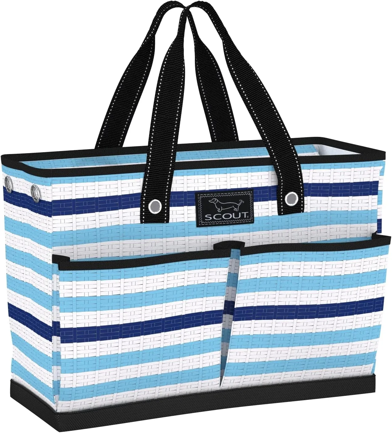 SCOUT BJ Bag - Large, Utility Tote Bag for Women, Nurses, Teachers and Moms with Zipper & 4 Exterior Pockets for Organizing.