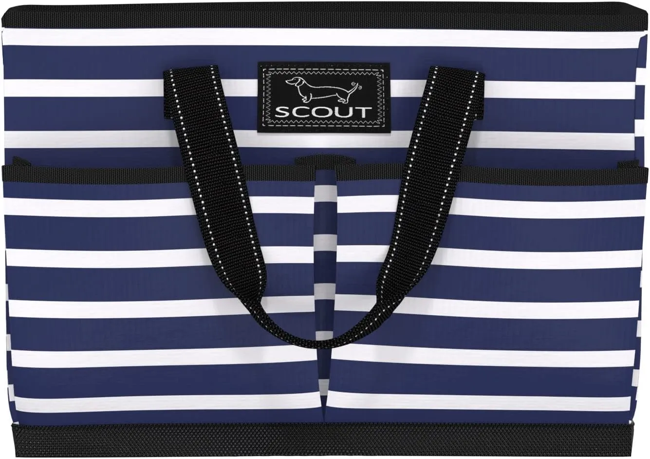 SCOUT BJ Bag - Large, Utility Tote Bag for Women, Nurses, Teachers and Moms with Zipper & 4 Exterior Pockets for Organizing.