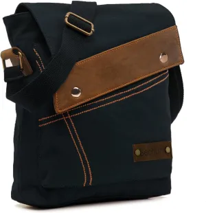 Sechunk Canvas Shoulder Bags Crossbody Bags Messenger Bags Purse Daypack for Men Women