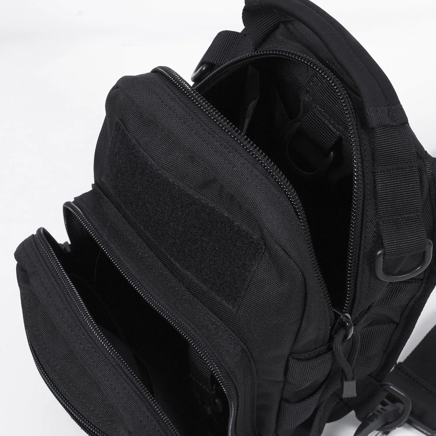 Seibertron Tactical Outlaw Sling Pack Molle Multifunctional Day Bag Black