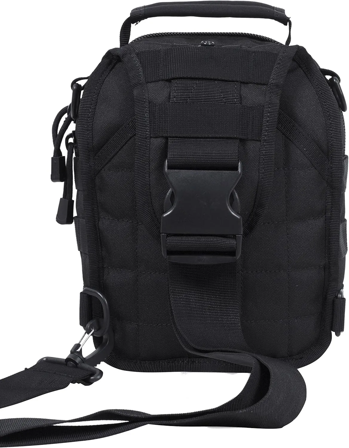 Seibertron Tactical Outlaw Sling Pack Molle Multifunctional Day Bag Black