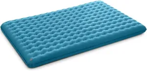 Self-Inflating Pads Double Inflatable Pad Outdoor Camping Thickening Sleeping Pad, Nylon Fabric Suitable For Car Camping, Tent And Backpack, Office Lunch Break ( Color : Blue , Size : 208*136*12 cm )