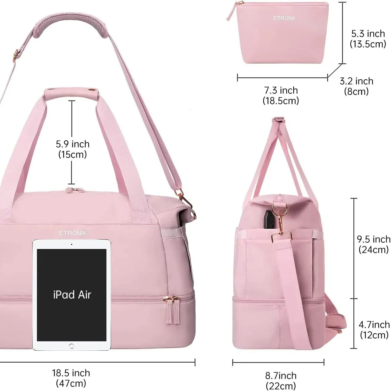 Shamcey | Weekender Travel Duffle Bag