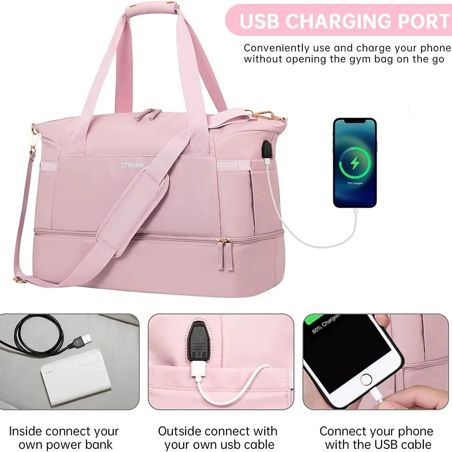 Shamcey | Weekender Travel Duffle Bag