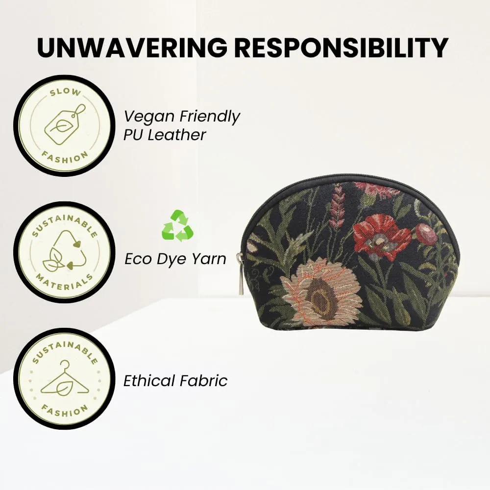 Signare Tapestry Cosmetic Bag Toiletry Makeup Bag for Women
