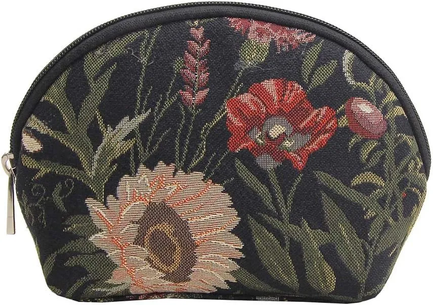 Signare Tapestry Cosmetic Bag Toiletry Makeup Bag for Women