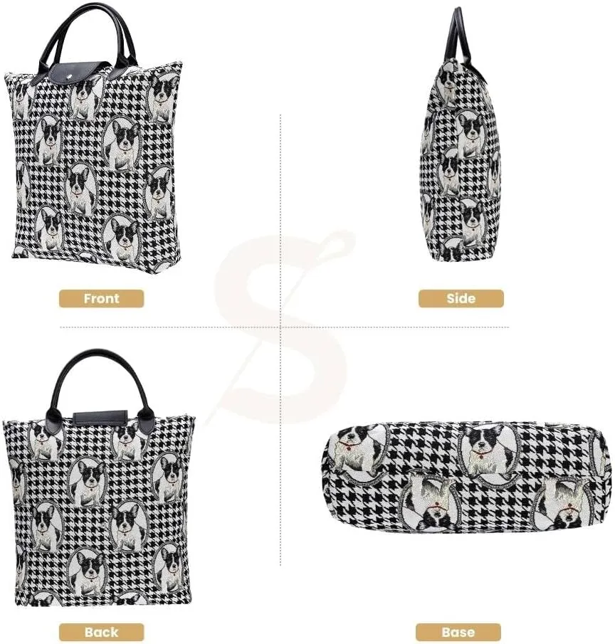 Signare Tapestry Foldable Tote Bag Reusable Shopping Bag Grocery Bag