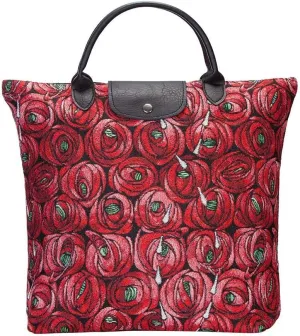 Signare Tapestry Foldable Tote Bag Reusable Shopping Bag Grocery Bag