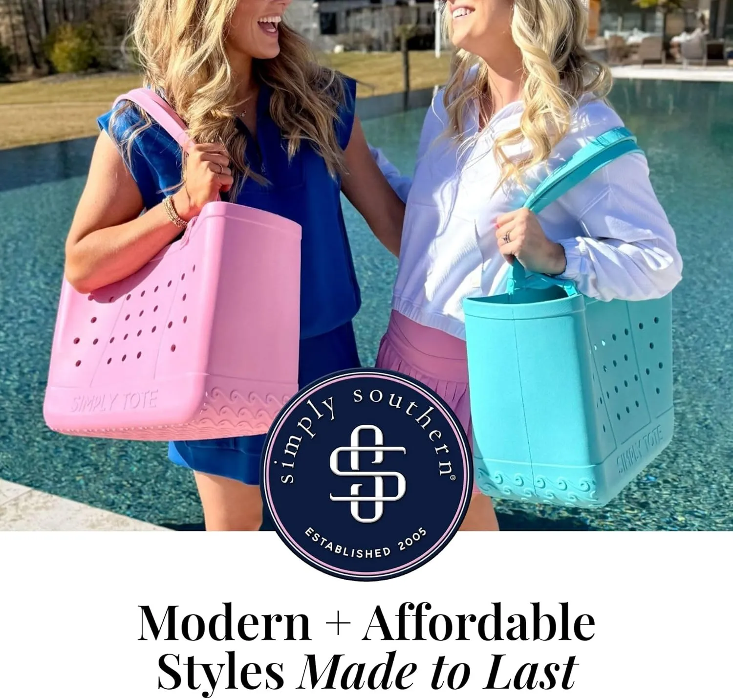 Simply Southern, Large Tote Bag