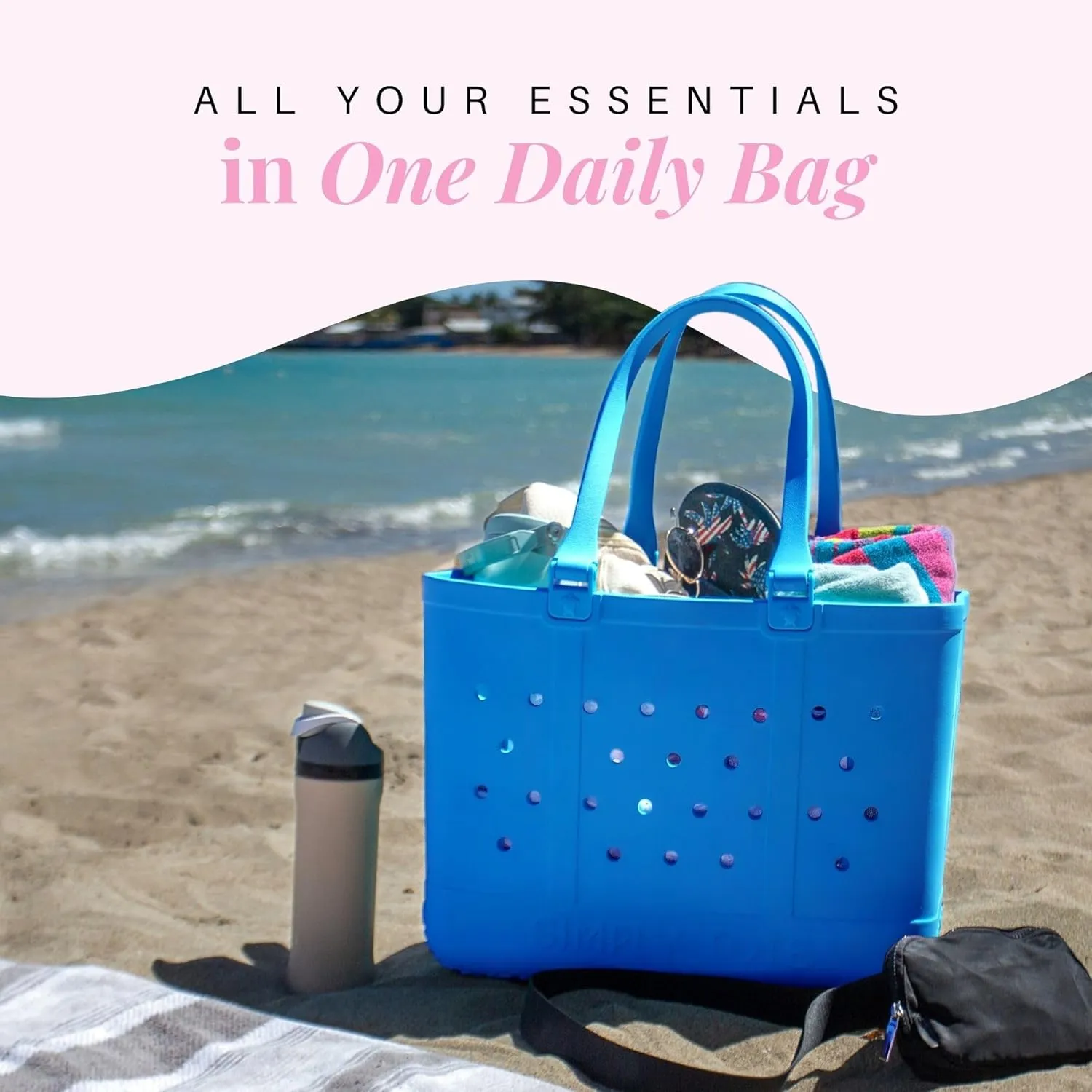 Simply Southern, Large Tote Bag