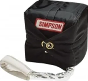 Simpson Racing Parachute Packs - BlackNomex - 12 ft.