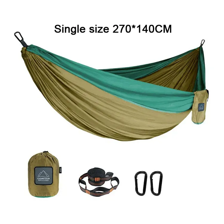 Single and Double Parachute Hammocks for Outdoor Bliss