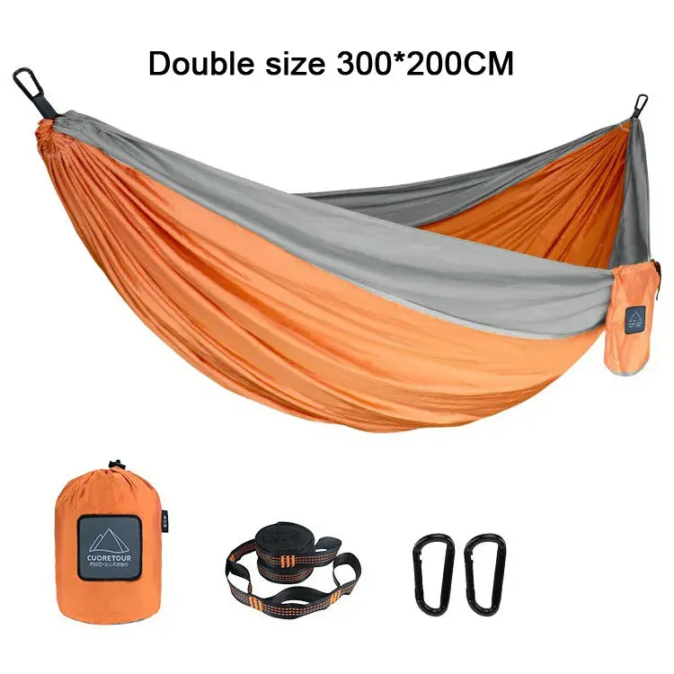 Single and Double Parachute Hammocks for Outdoor Bliss