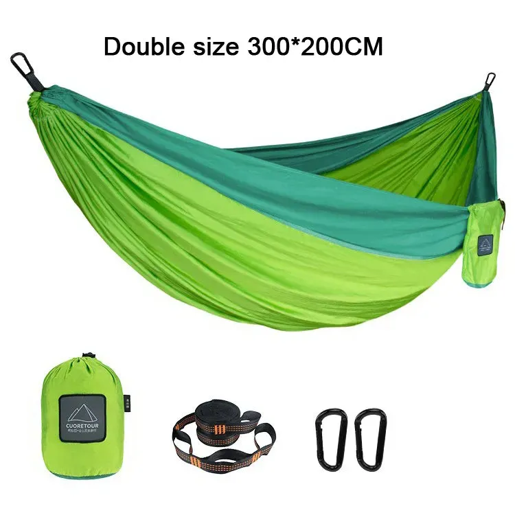 Single and Double Parachute Hammocks for Outdoor Bliss