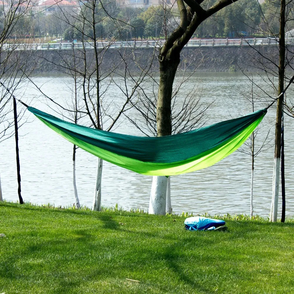 Single and Double Parachute Hammocks for Outdoor Bliss