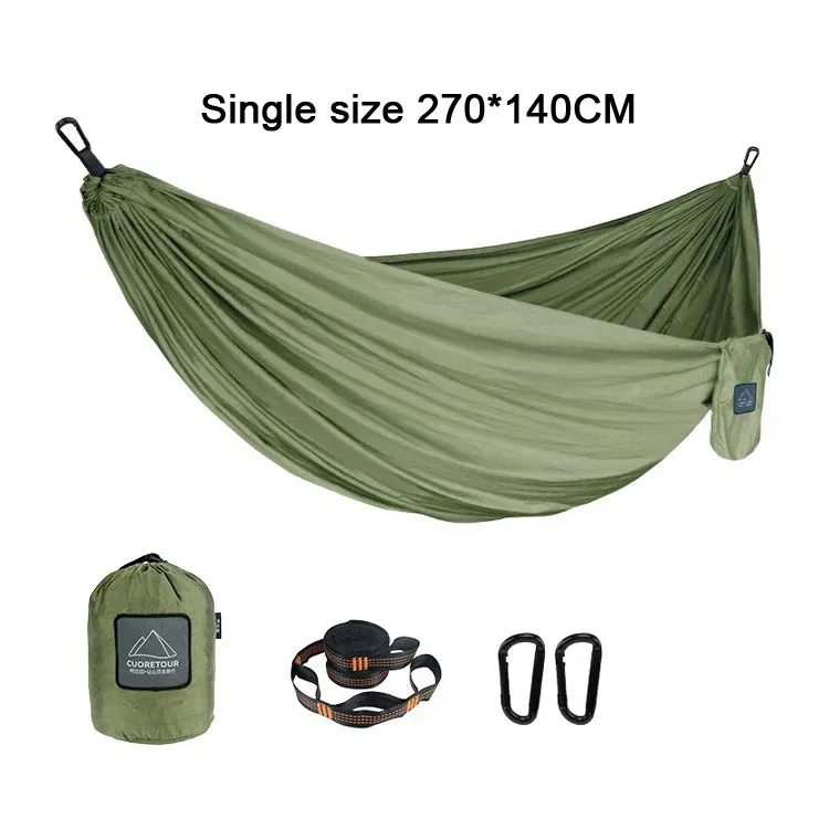 Single and Double Parachute Hammocks for Outdoor Bliss