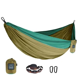 Single and Double Parachute Hammocks for Outdoor Bliss