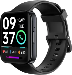 SKG Smart Watch Make/Answer Call for Men Women, GPS Fitness Tracker with 100  Sports, SpoO2 Heart Rate Sleep Stress Monitor, IP68 Waterproof, 1.78" AMOLED Smartwatch for Android iOS iPhones, V9