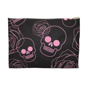Skulls & Roses Accessory Pouch