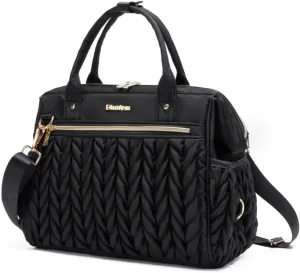 Small Diaper Bag Tote Crossbody, Medium Baby Bag Convertible Backpack for Women Diaper Purse