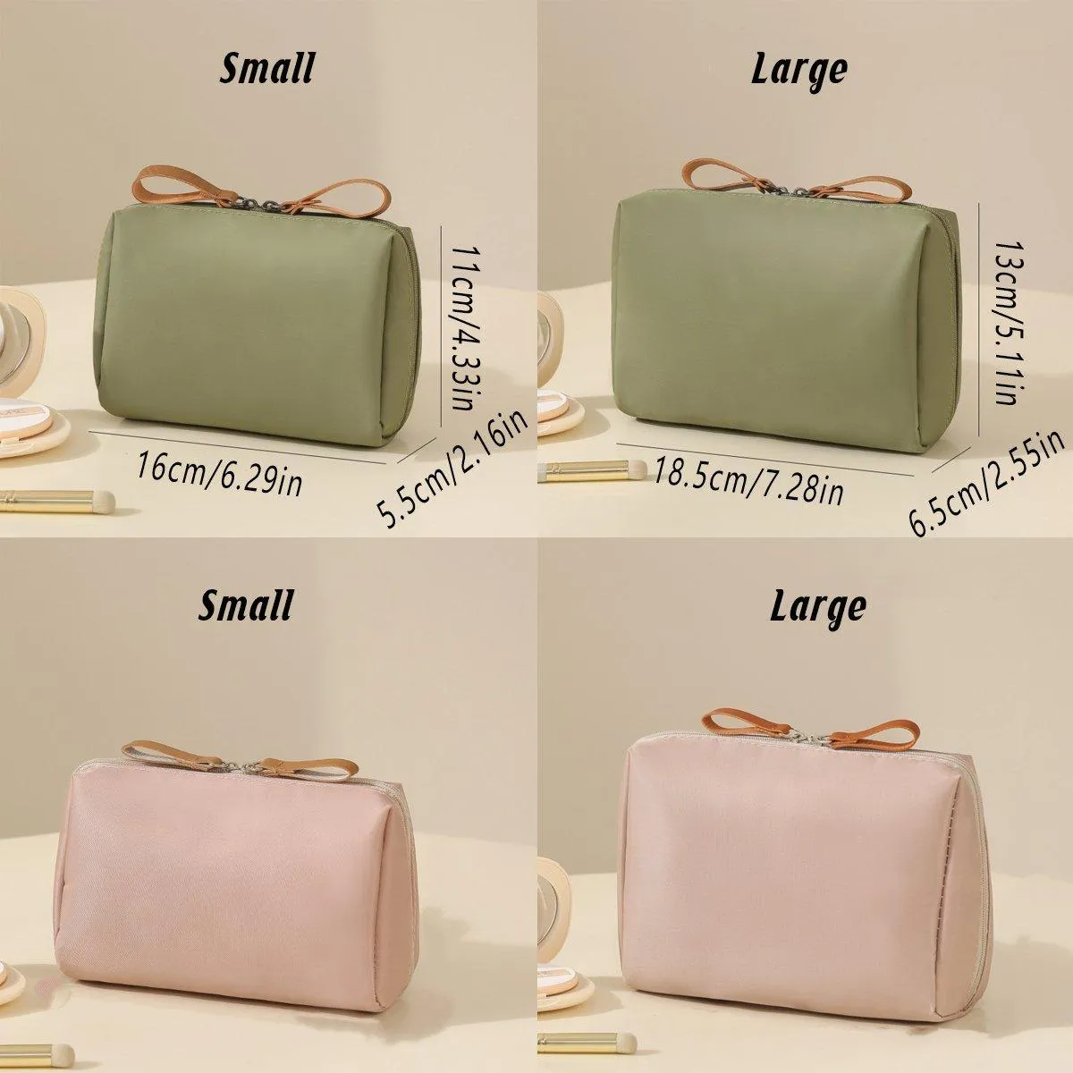 Small Makeup Bag Purse Makeup Pouch Small Cosmetic Bag Mini Portable Handbag