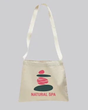 Small Messenger Canvas Tote Bags / Custom Logo Canvas Messenger Tote Bags