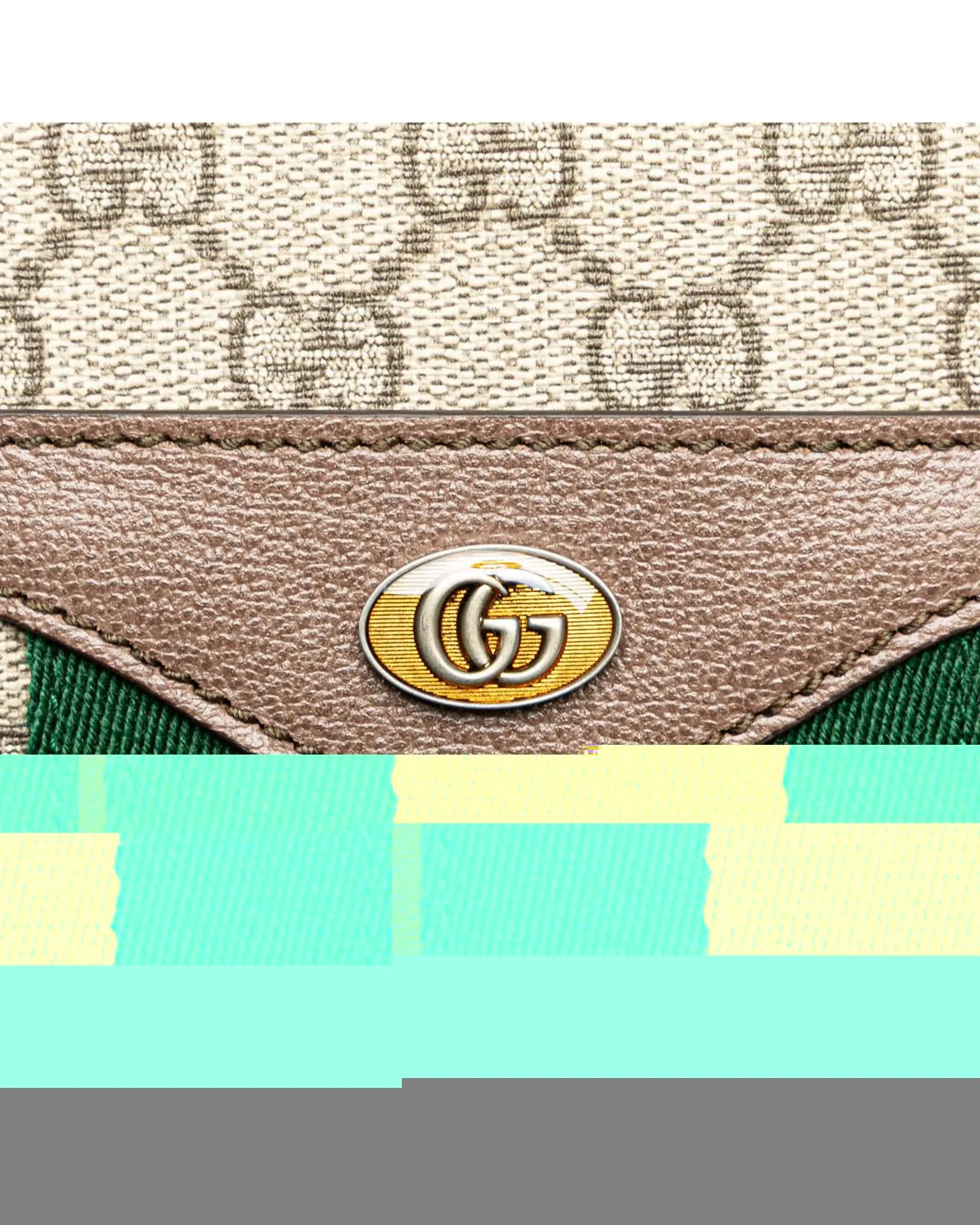 Small Supreme Ophidia Top Handle Bag with Web Detail and Leather Trim