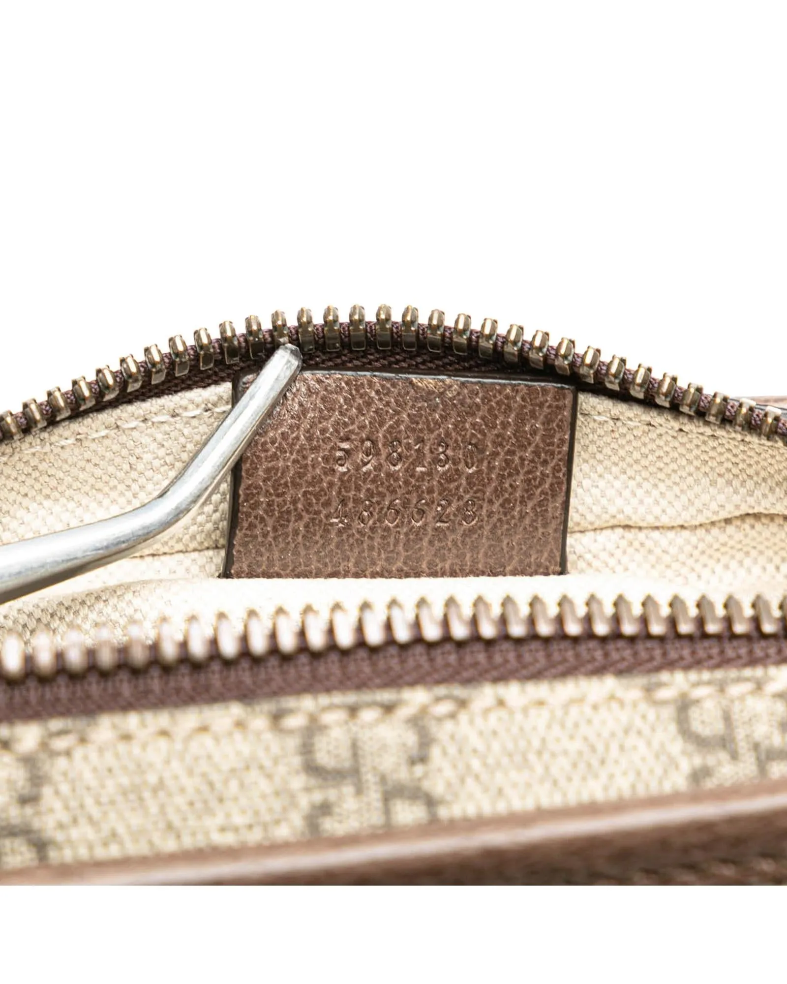Small Supreme Ophidia Top Handle Bag with Web Detail and Leather Trim