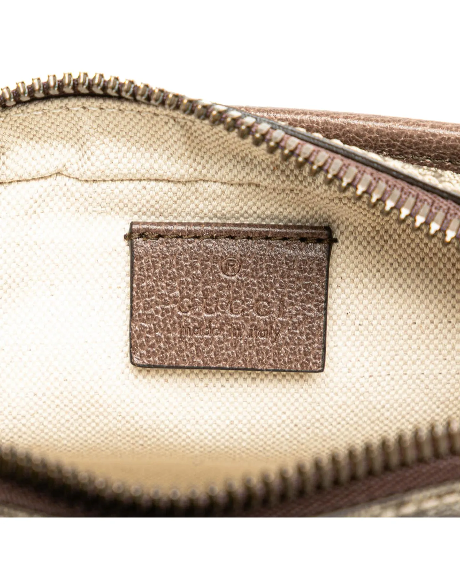 Small Supreme Ophidia Top Handle Bag with Web Detail and Leather Trim