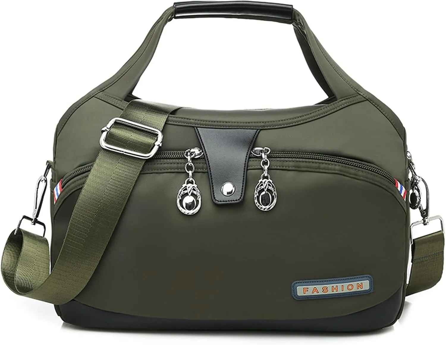 Soft Side Lightweight Underseat Tote Bag, Multi Pocket Underseat Bags for Women & Men Waterproof Anti-Theft Camo Tote Handbag Crossbody for Travel