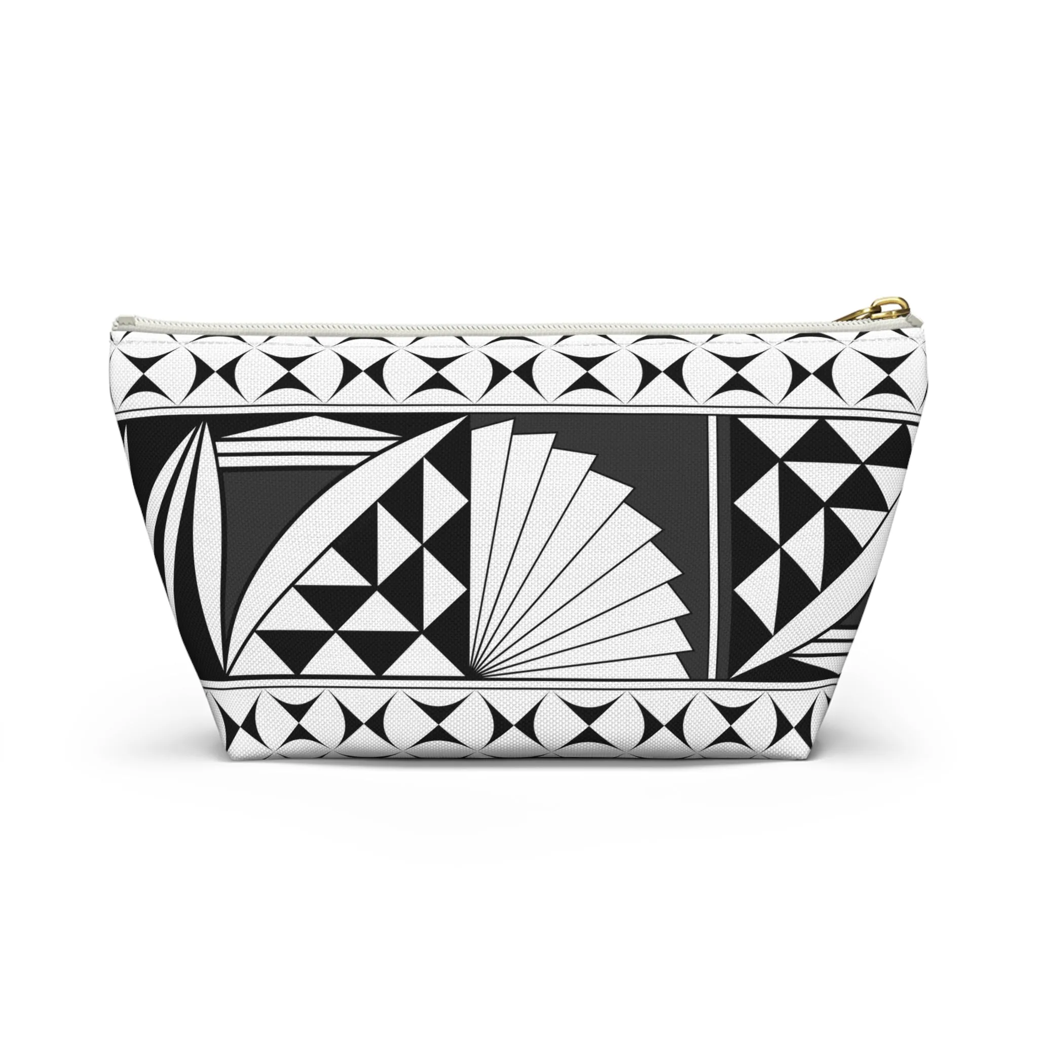 Southwest Sunrise in Charcoal Pouch w T-bottom
