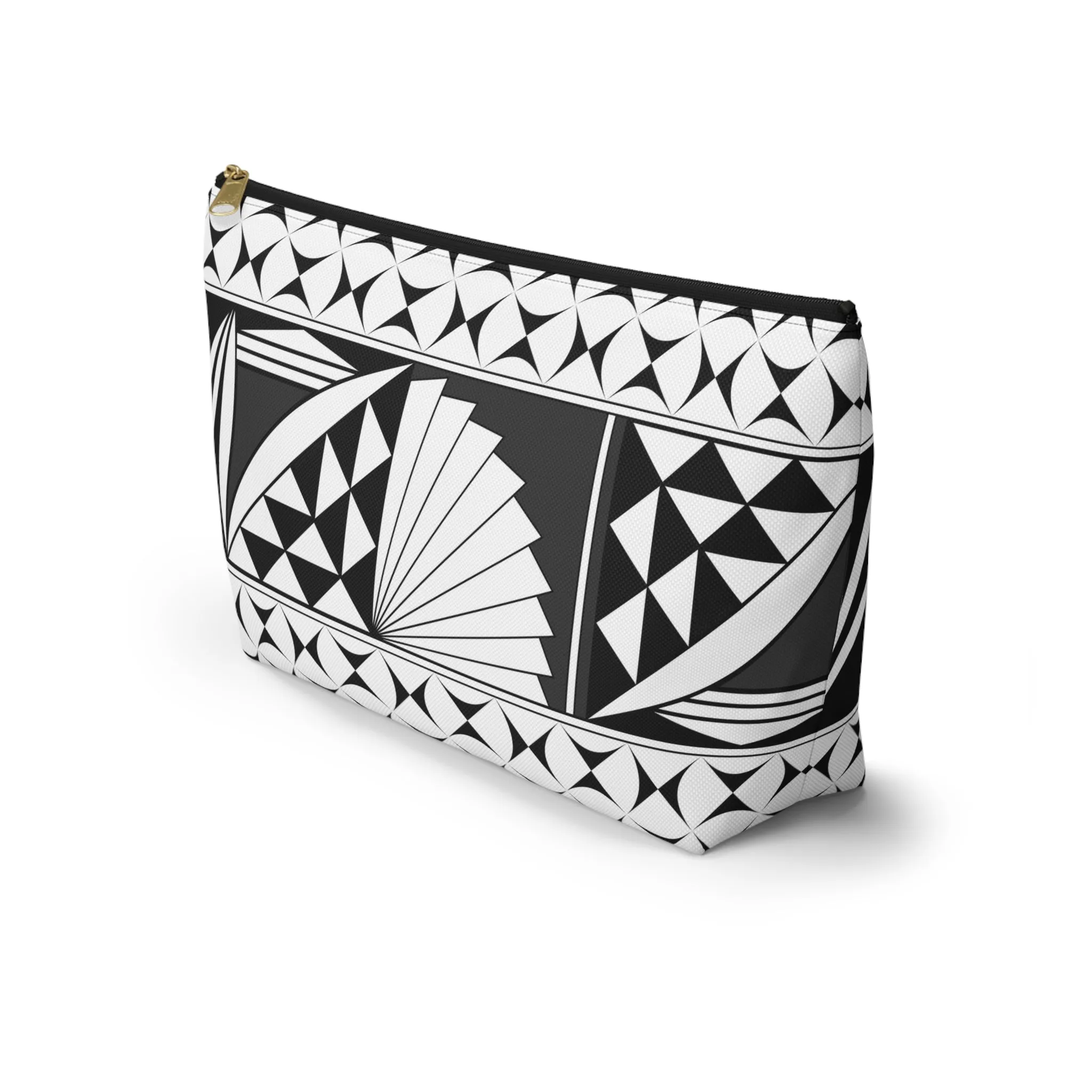 Southwest Sunrise in Charcoal Pouch w T-bottom