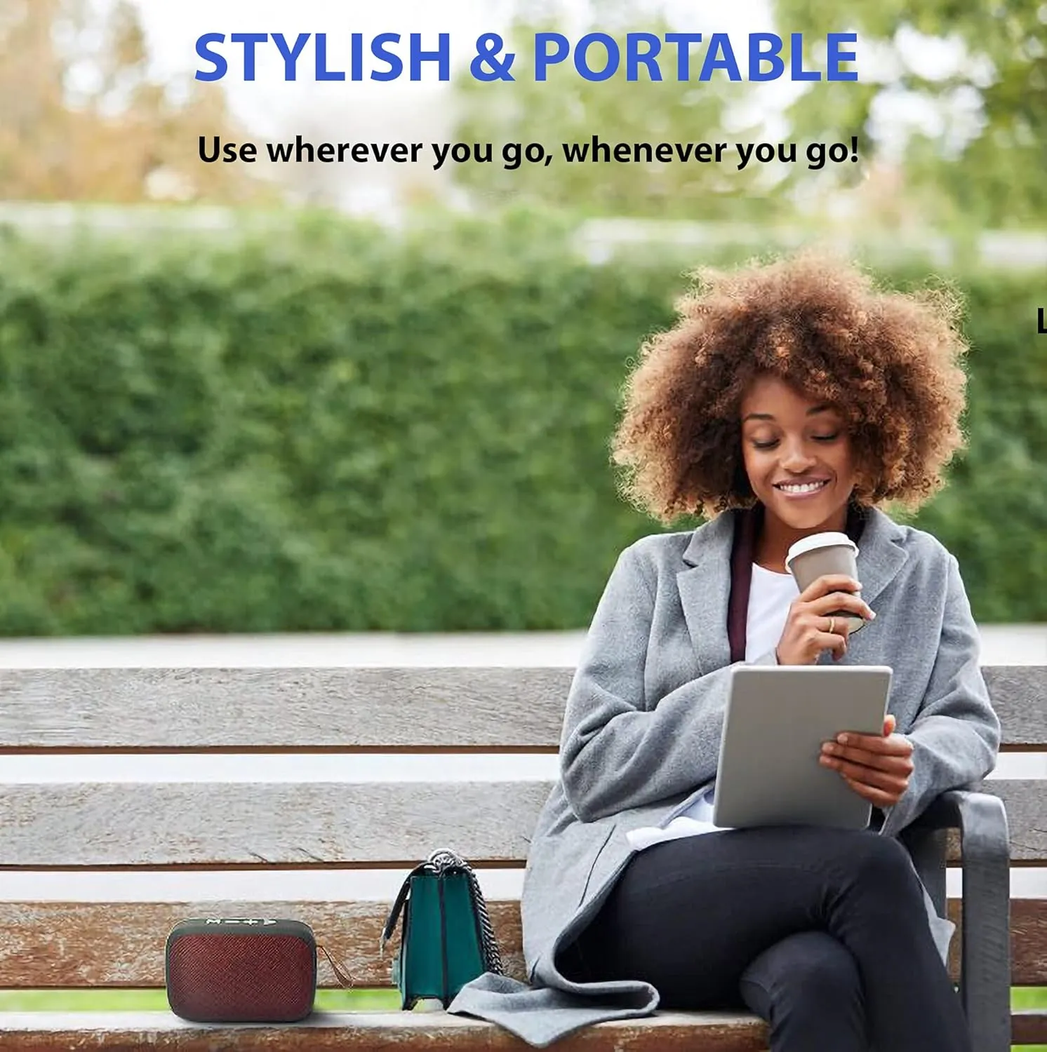 Speaker Compatible with Micromax Unite Fabric Design 3W Playtime 6H Indoor, Outdoor Travel (Blue)