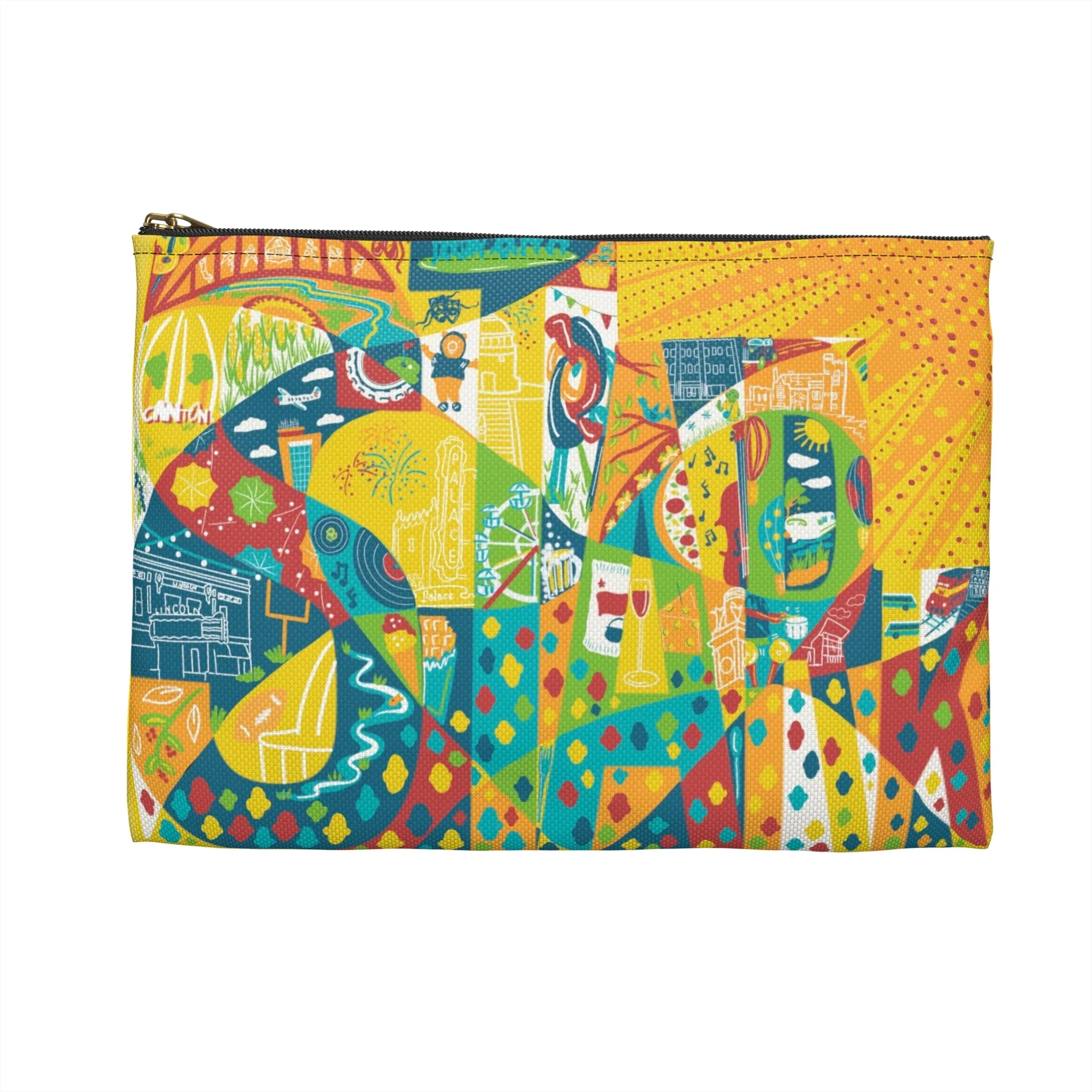 Stark yellow Accessory Pouch