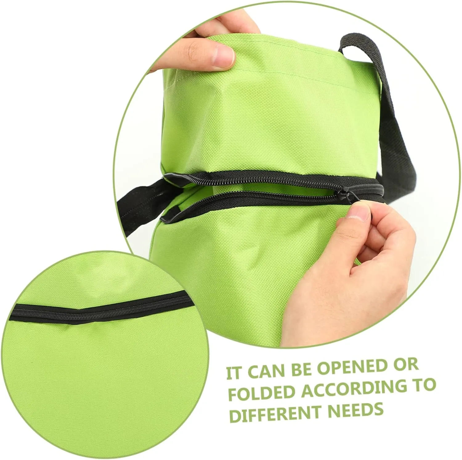 Storage Bag with Wheels Tote Bag Cart Folding Shopping Bags Small Tey Bag Cooler Cart Shopping Bag with