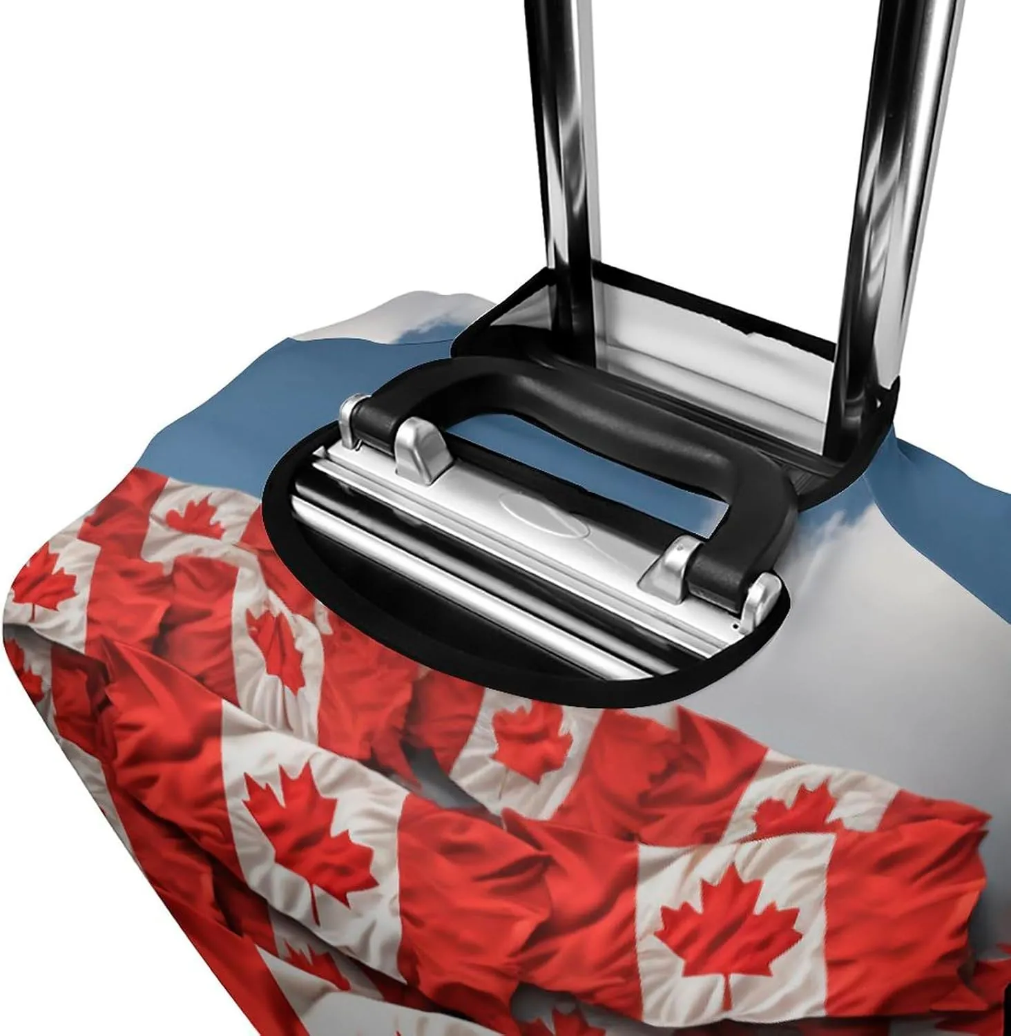 Suitcase Covers for Luggage Canadian Flag Fashion Luggage Cover Washable Protector Waterproof Suitcase Cover Anti-scratch Travel Suitcases Covers Case for 19-32 Inch Luggages M