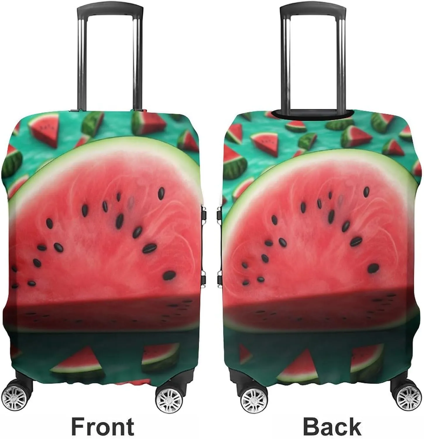 Suitcase Covers for Luggage Dream Watermelon Fashion Luggage Cover Washable Protector Waterproof Suitcase Cover Anti-scratch Travel Suitcases Covers Case for 19-32 Inch Luggages S