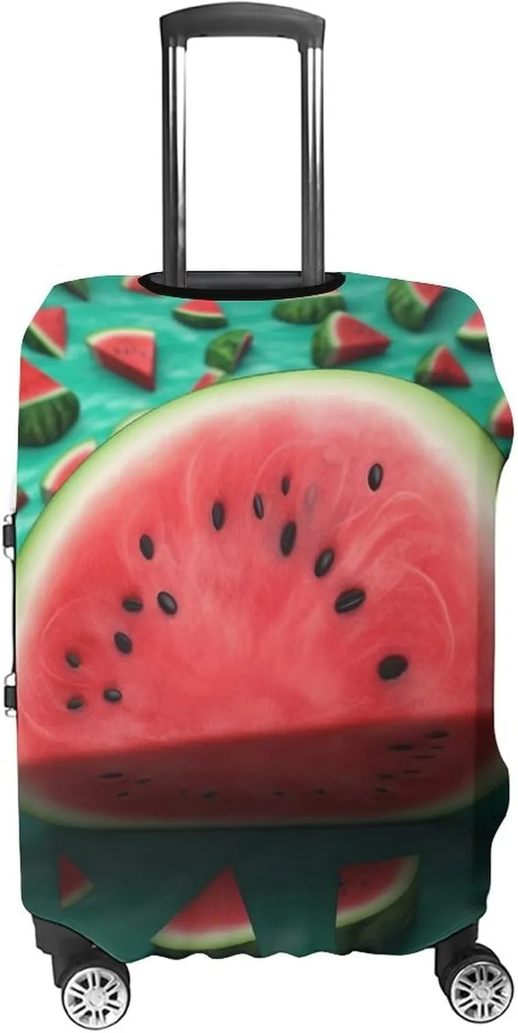 Suitcase Covers for Luggage Dream Watermelon Fashion Luggage Cover Washable Protector Waterproof Suitcase Cover Anti-scratch Travel Suitcases Covers Case for 19-32 Inch Luggages S