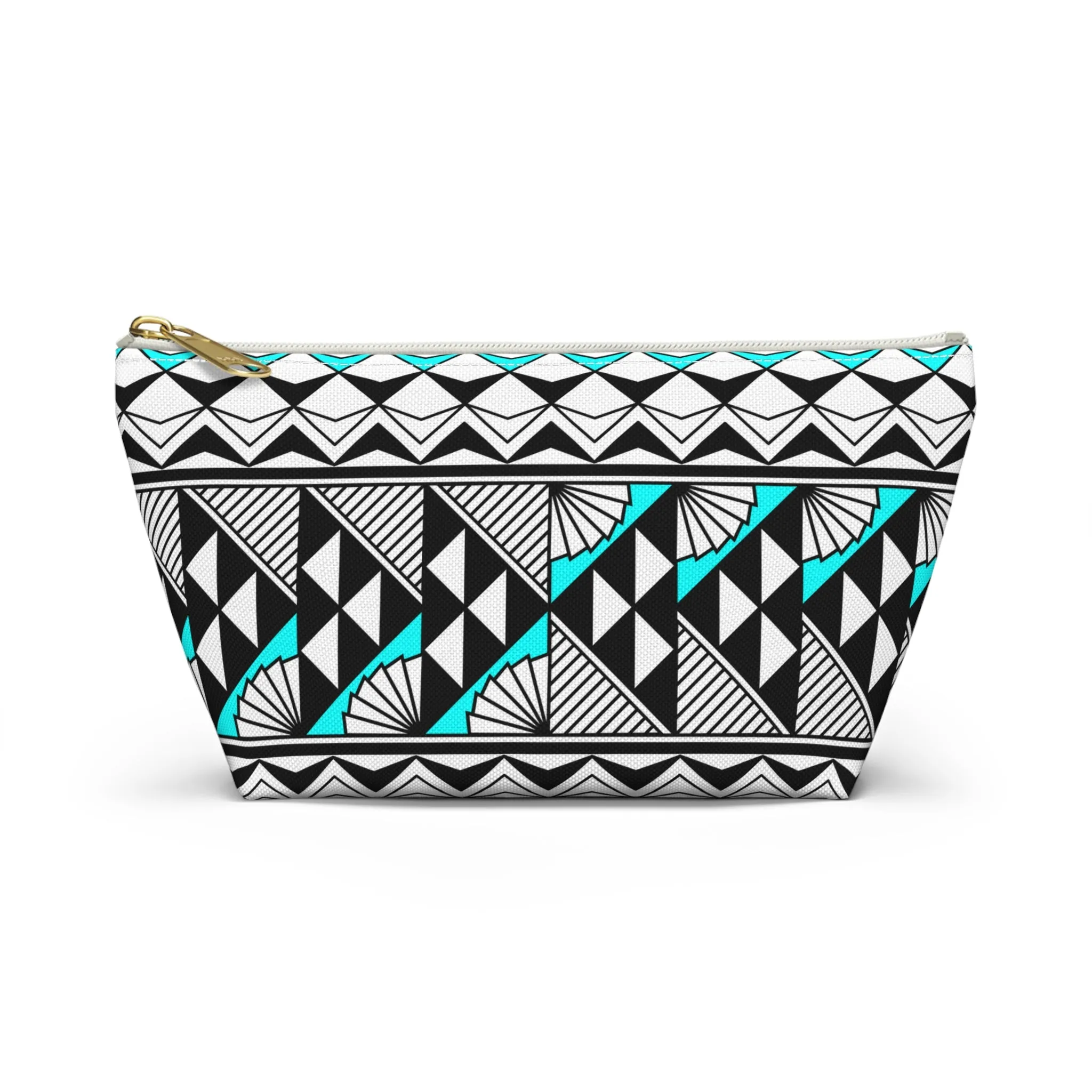Sun  and Rain in Turquoise Pouch w T-bottom