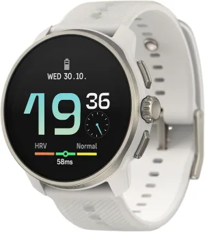 SUUNTO Race S GPS Sports Watch, 1.32" AMOLED Touchscreen w/Crown, 13 Days Battery Life, Training & Sleep Health Tracking, Dual-GNSS, 32GB Global Offline Maps, Lightweight for Running, Powder Gray