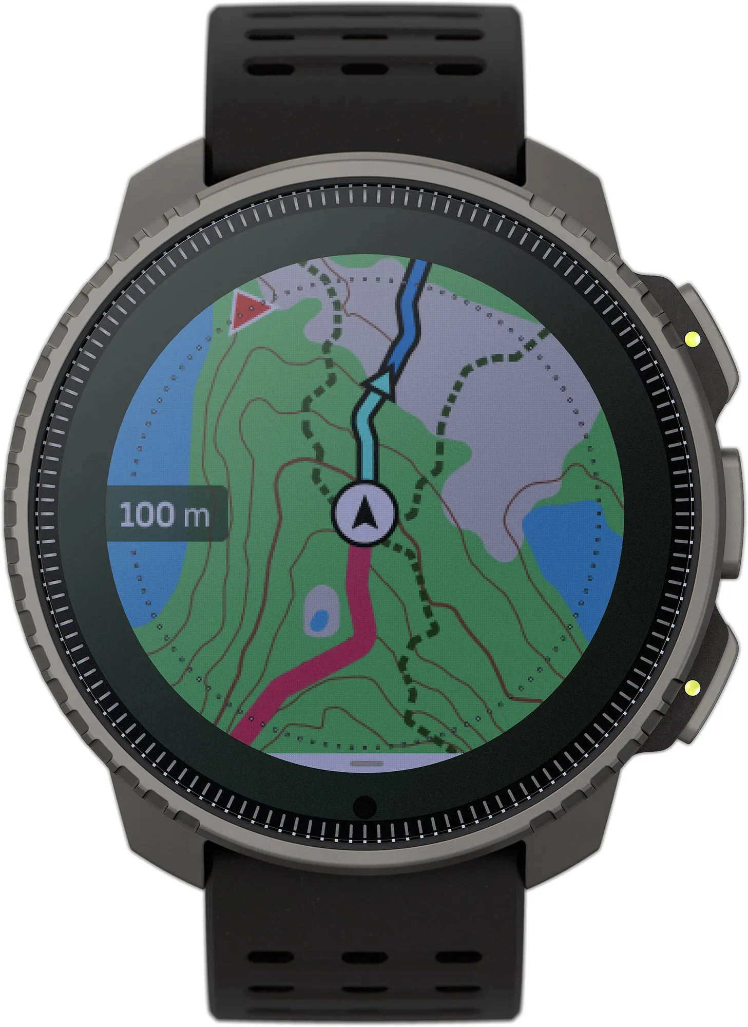Suunto Vertical Titanium Solar GPS Sports Watch - Black