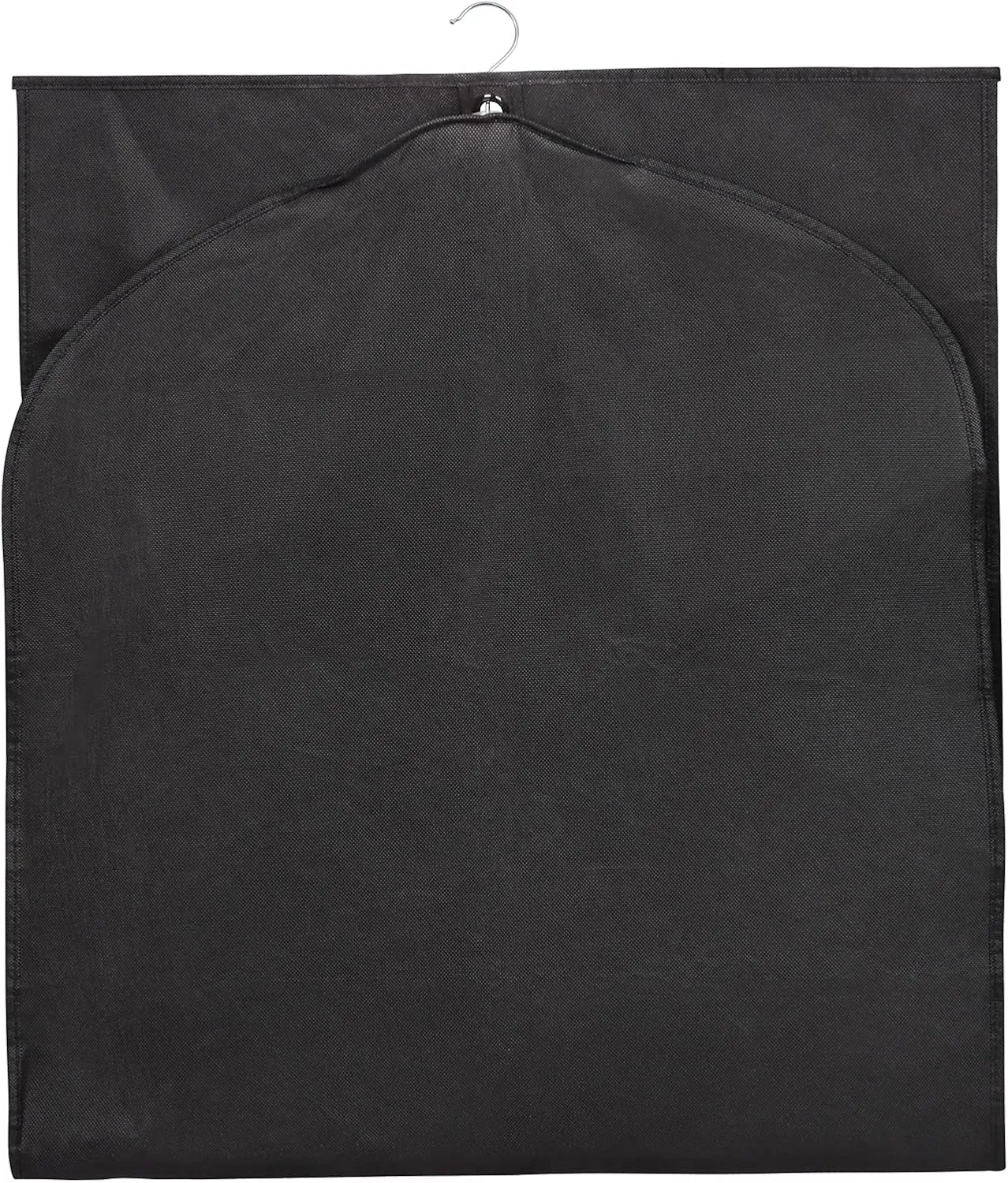Syeeiex 60'' Garment Bags for Hanging Clothes(Set of 8), Dress Bags for Gown, Garment Bag for Dresses Long, Dress Garment Bag for Suit, Evening Dresses, Fur Coat, Long Dress Gown(Black)