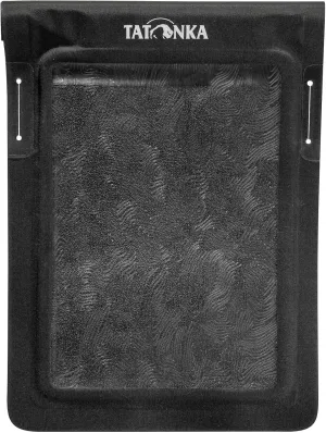 Tatonka WP Dry Bag A6 - Waterproof Mobile Phone Case with Viewing Window for Operating Touch Displays - Waterproof According to IPX7 Standard - 23.5 x 16 cm (Black)