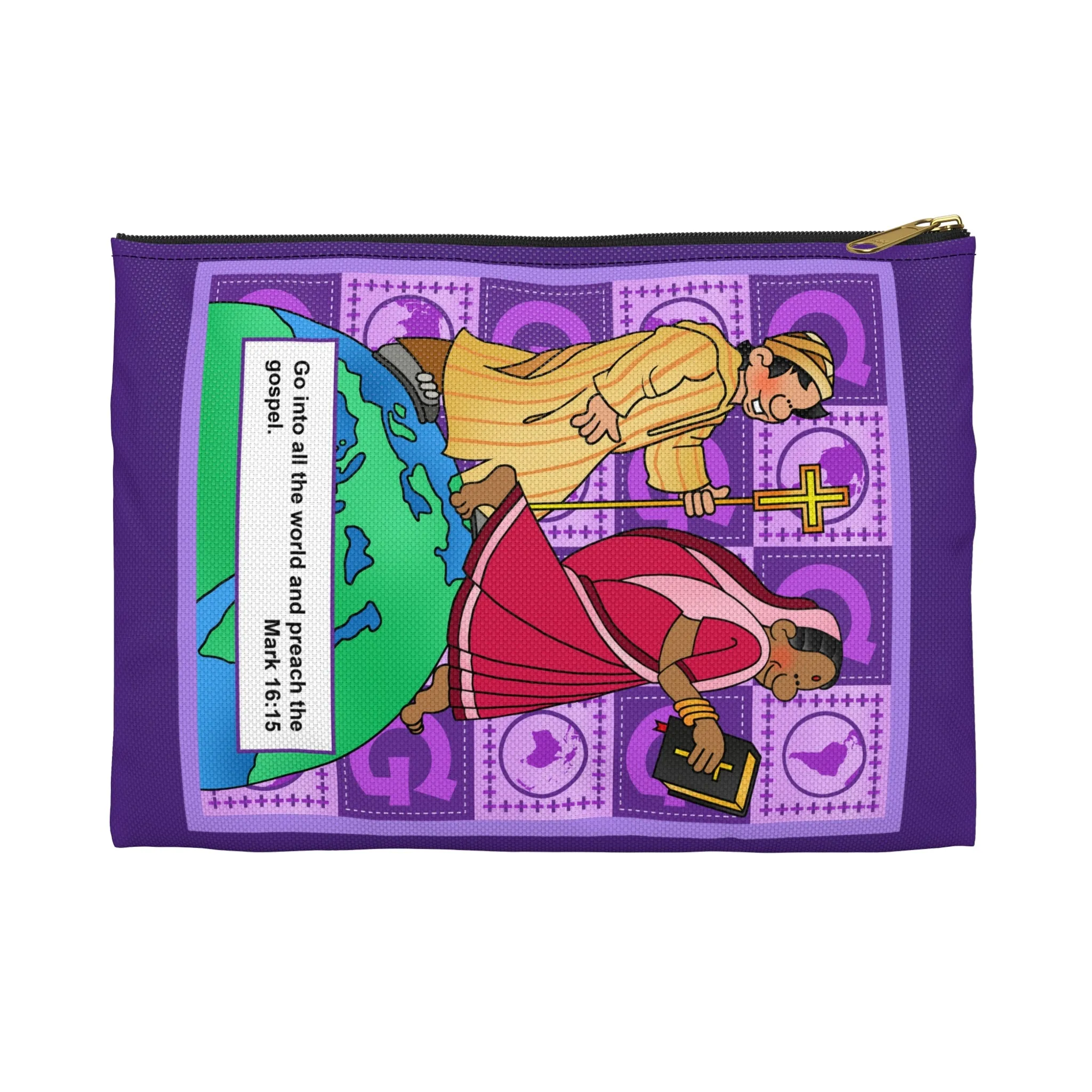 The Bible as Simple as ABC G Accessory Pouch