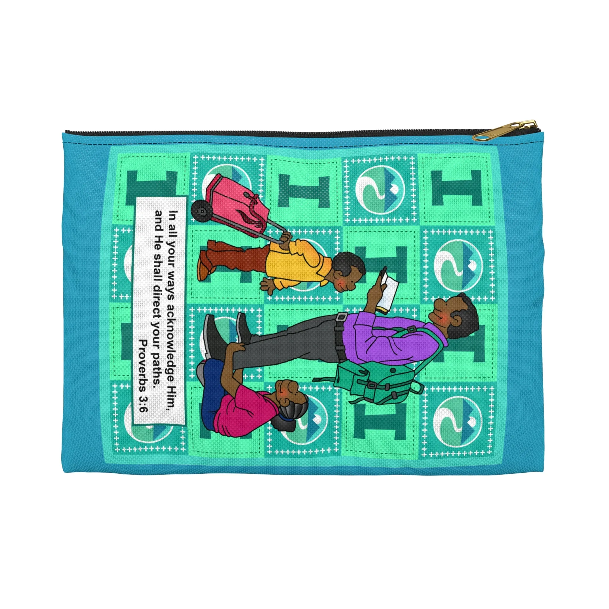 The Bible as Simple as ABC I Accessory Pouch