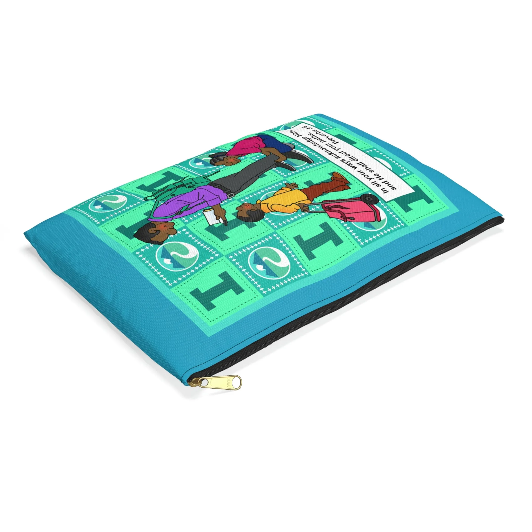 The Bible as Simple as ABC I Accessory Pouch