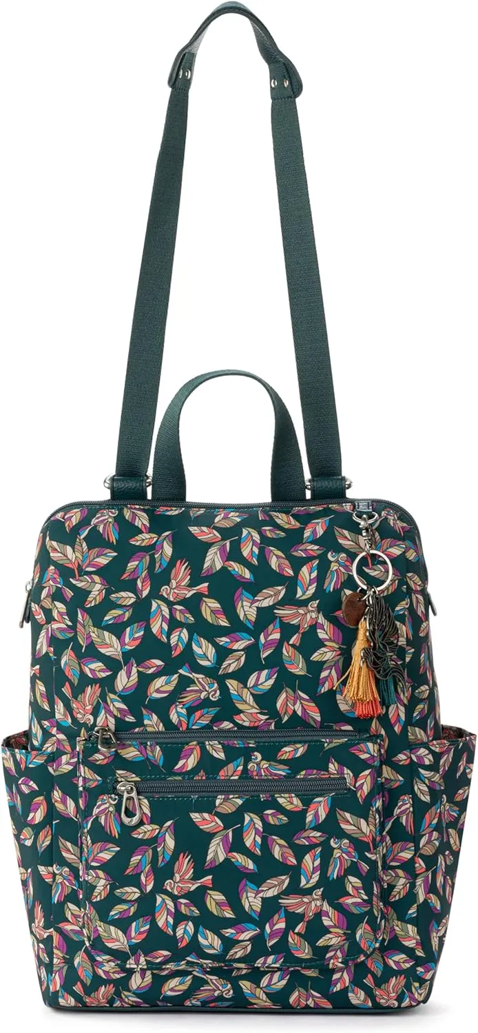 The Sak Womens Loyola Convertible Backpack Marine Treehouse One-Size
