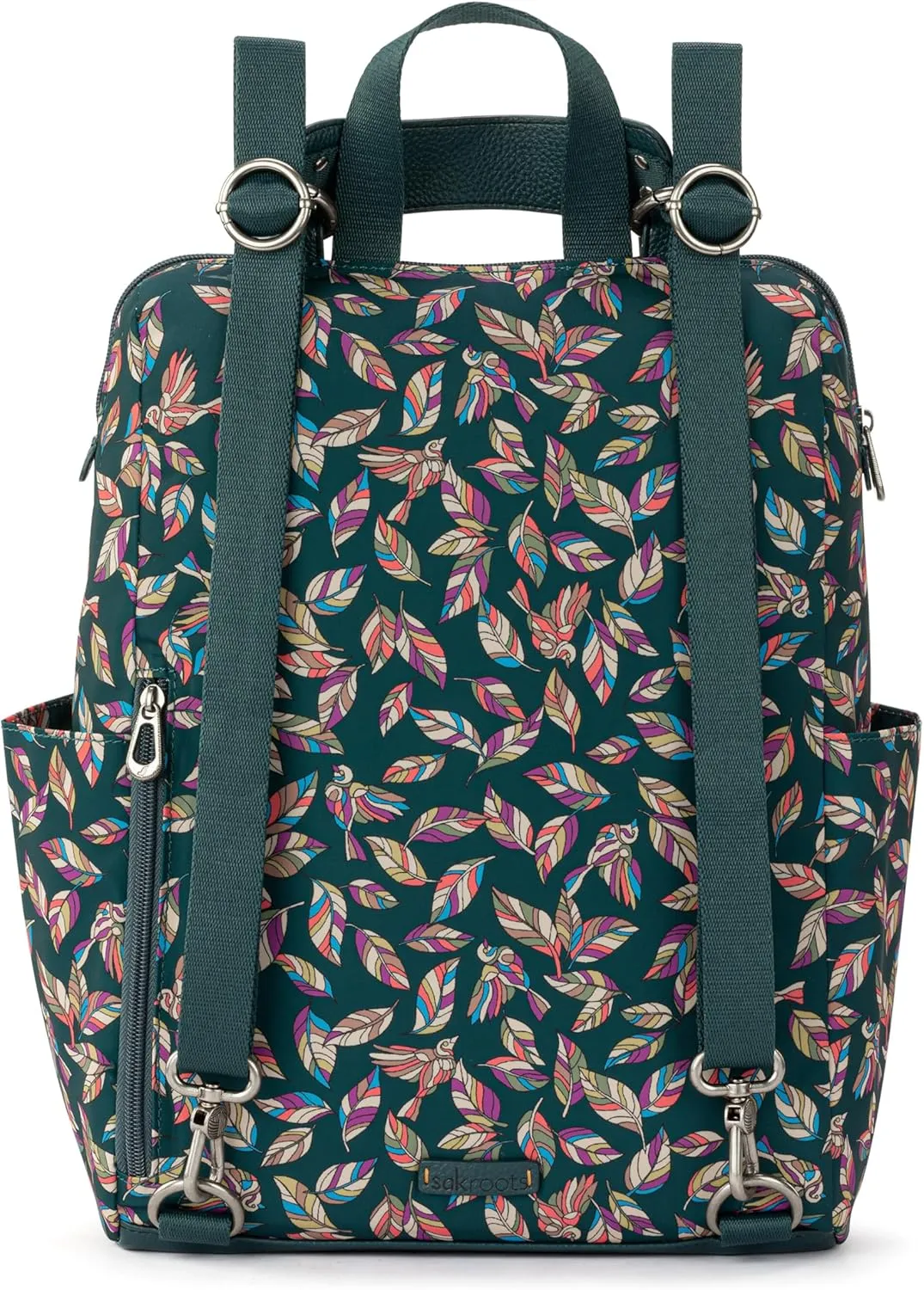 The Sak Womens Loyola Convertible Backpack Marine Treehouse One-Size