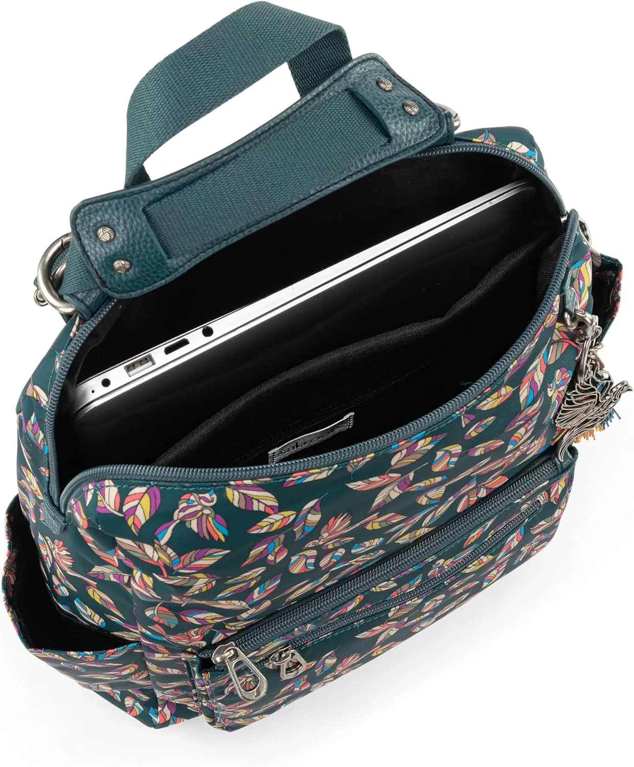 The Sak Womens Loyola Convertible Backpack Marine Treehouse One-Size