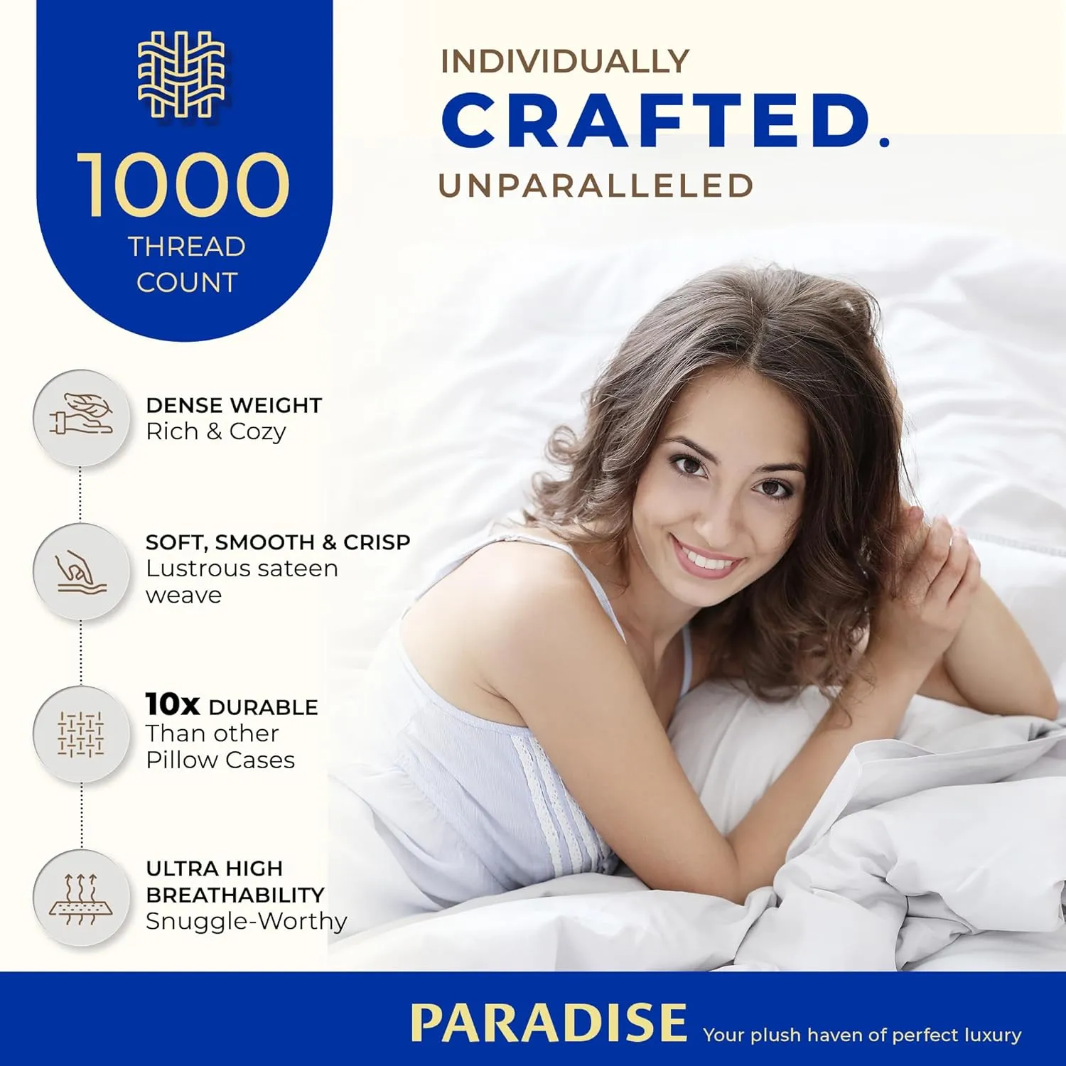 THREAD SPREAD 100% Egyptian Cotton Pillow Cases King - 1000 Thread Count Pillow Cases King Size Set of 2, Cooling & Breathable Extra Long Staple Sateen Weave Cotton Pillow Covers for Bed - Burgundy
